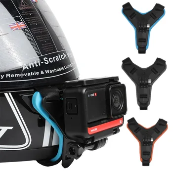 Подставка для подбородка мотоциклетного шлема, подставка для спортивной камеры GoPro5/6/7, Стационарная подставка для камеры мотоцикла, аксессуары для камеры