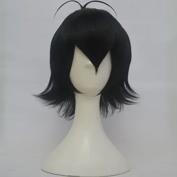 Высококачественный парик Voltron Keith, короткие черные термостойкие парики из синтетических волос + шапочка для парика