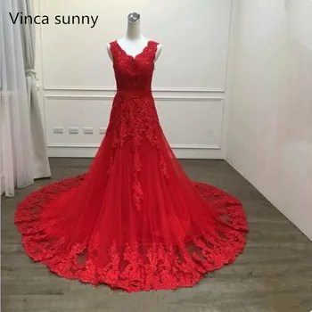 Сексуальное красное платье трапециевидной формы с открытой спиной 2020 Праздничные платья для выпускного вечера Элегантные длинные вечерние платья без рукавов