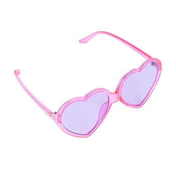 Винтажные очки 90-х, модные большие женские Солнцезащитные очки в форме сердца для девочек, ретро-солнцезащитные очки в форме сердца, милые очки для любви