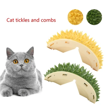 Щетки для самостоятельного ухода за шерстью кошек Cats Corner Rub Groomer Toy Control Выпадение