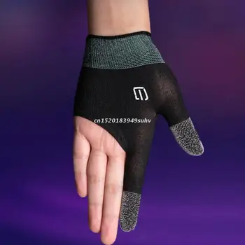 Ультратонкие мобильные игровые Перчатки, Дышащий рукав для мобильных пальцев с защитой от Пота для Высокопоставленных Игроков, Стример мобильных игр.