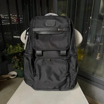 Рюкзак мужской из баллистического нейлона, откидная сумка для компьютера 2603174D113, повседневный деловой рюкзак