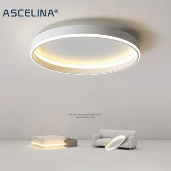 Светодиодный потолочный светильник в современном минимализме, лампы для гостиной, столовой, спальни, Ультратонкий светильник для домашнего декора