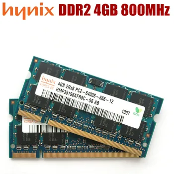 Память ноутбука Hynix DDR2 4GB PC2-6400 800MHz Оперативная память ноутбука 4G 800 6400S 200-контактный SO-DIMM