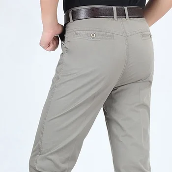 Весенне-осенние мужские костюмные брюки, облегающие деловые офисные эластичные Черно-серые Классические Корейские брюки, мужские Большие размеры 28-38 A189