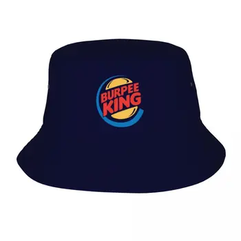 Модная широкополая шляпа Burpee King, шляпа-боб для фитнеса, женские хлопковые рыбацкие кепки, Пляжные шляпы для рыбалки, лето
