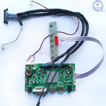 e-qstore:Recycle LTM270DL06 2560X1440 Панель-Преобразователь ЖК-экрана Контроллер Плата драйвера Монитор Diy Kit HDMI-совместимый + DP + DVI