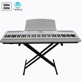 пластиковая профессиональная музыкальная клавиатура цифровое пианино 88 клавиш