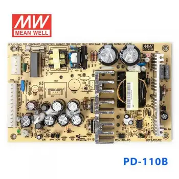 MEAN WELL PD-100A, PD-100B, DC5V, 12V, 24V, 100 Вт, стабильный импульсный источник питания с двойным выходом, адаптер питания для светодиодного освещения.