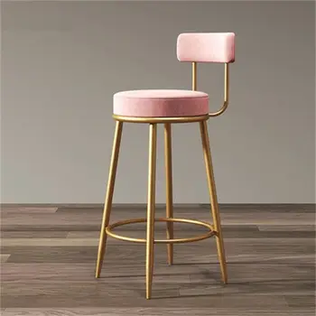 Обеденные стулья для гостиной Металлические Обеденные стулья роскошного современного дизайна, экономящие пространство, Подоконники, Индивидуальная мебель для ресторана