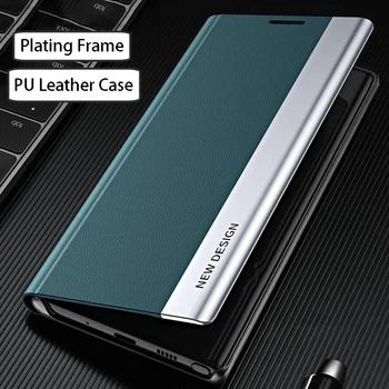Новый Флип-Чехол С Покрытием Для Huawei P Smart P30 P40 Lite Honor X8 X9 30i 9X 9C Honor 10 Lite Из Искусственной Кожи PC Wallet Book Cover Funda