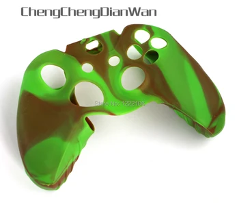 Камуфляжный Силиконовый Чехол ChengChengDianWan для Игрового контроллера Microsoft Xbox One Защитная Кожа Cver для XboxOne 10шт
