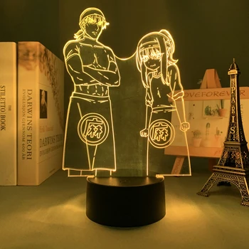 Аниме Fate Kaleid Liner Светодиодный светильник для украшения детской спальни, ночник, подарок на день рождения, декор комнаты, настольная 3D лампа, манга
