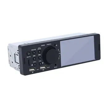 Автомобильный плеер MP5 Автомобильный аудиоприемник на 1 Din Цифровой медиаплеер USB AUX in порт для TF-карты Автомобильный стерео на один Din Автомобильный радио Мультимедийный плеер