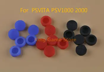 20 комплектов = 120шт Для Sony Psvita PS Vita PSV 1000/2000 Тонкий Защитный Чехол Силиконовый Джойстик Аналоговый Джойстик Ручка Крышка