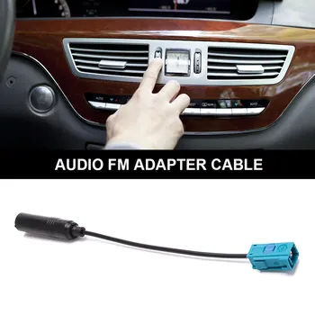 Кабель-адаптер для автоматической радиоантенны 12V, портативная автомобильная стереосистема FM, кабели-адаптеры Mini для Chrysler Jeep Renault для VW Skoda для BMW