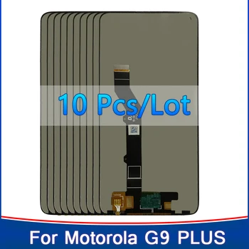 10 Шт. Для Motorola MOTO G9 Plus ЖК-дисплей XT2087-1 Дигитайзер с сенсорным экраном в сборе для Moto G9Plus