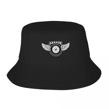 Значок мотоцикла с крыльями Взрослая рыбацкая шляпа Боб-панама Мужские Женские кепки рыбацкая шляпа для девочек И мальчиков