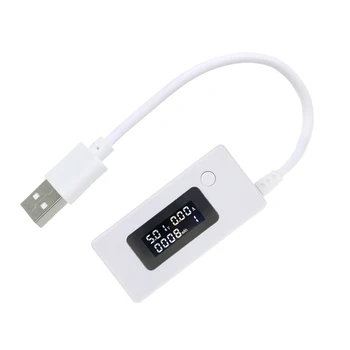 ЖК-USB Мини монитор напряжения и тока Тестер USB Volatage Амперметр Измеритель мощности Мультиметр Вольтметр Амперметр Портативный