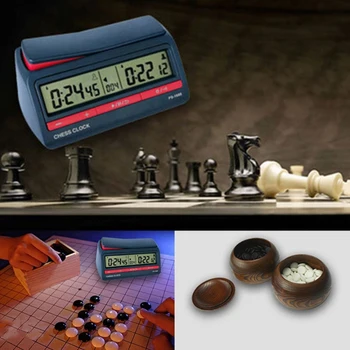 Продвинутый шахматный цифровой таймер Шахматные часы Обратный отсчет настольных игровых часов