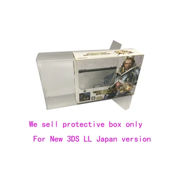 Прозрачная витрина, ПЭТ-пластиковая коробка Для НОВОЙ 3DSLL японской версии, Коробка для хранения ограниченной серии 4G
