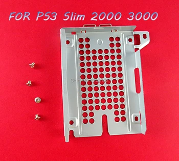 замена монтажного кронштейна держателя лотка для жесткого диска 10шт для игровой консоли PlayStation3 PS3 Slim модели 2000 2500 3000