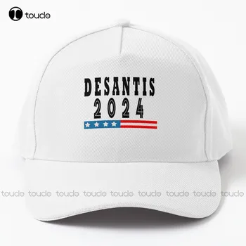 Бейсболка Ron Desantis 2024, Женские шляпы, модная тактическая летняя Солнцезащитная шляпа, Охотничьи кепки для кемпинга, пешего туризма, рыбалки, Джинсовый цвет