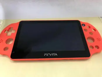 НОВЫЙ сменный ЖК-дисплей с сенсорным дисплеем оранжево-красного цвета для psvita 2000 psv 2000 ps vita 2000