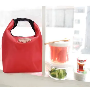 Модная сумка для ланча 2020 года, новая сумка-тоут, портативная изолированная сумка-холодильник, водонепроницаемая сумка для хранения продуктов, красная для женщин, мужчин, детей