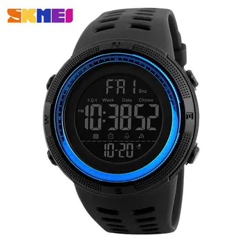 SKMEI SmartWatch Спортивные мужские интеллектуальные электронные водонепроницаемые смарт-часы Спортивная сигнализация Аналоговые цифровые смарт-часы Relogio Watches