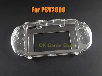 10 шт./лот Crystal Case Clear Жесткий Прозрачный Чехол Shell Skin для Sony psv2000 Psvita PS Vita PSV 2000 Защита Корпуса Консоли