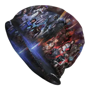 Персонажи Осенне-весенняя Тонкая шляпа Homme Mass Effect Asari Game Skullies, Шапочки, кепки для мужчин и женщин, креативные тканевые шляпы