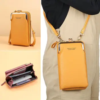 Модные Маленькие сумки через плечо, женская мини-сумка-мессенджер из матовой кожи, клатч Bolsas, Женская сумка для телефона, кошелек, сумочка