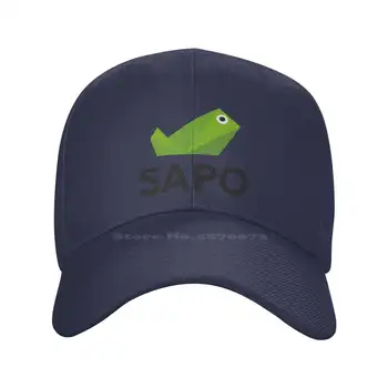Модная качественная джинсовая кепка с логотипом Sapo, вязаная шапка, бейсболка