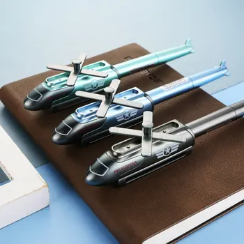 Офис Студенческих принадлежностей Creative Aircraft Gel Pen Bullet Mechanical Pencil
