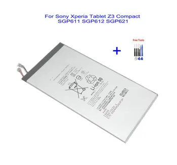 1x4500 мАч LIS1569ERPC Сменный Аккумулятор Для Sony Xperia Tablet Z3 Compact SGP611 SGP612 SGP621 Батареи + Набор Инструментов Для Ремонта