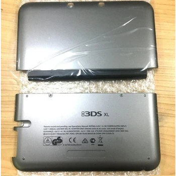Оригинальная новинка для Nintendo 3DSXL для игровой консоли Корпус Передняя и задняя крышки корпуса Синий серебристый