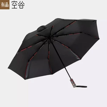 Автоматический механический зонт Youpin с прозрачной ручкой, защитой от отскока UPF＞ 50, УФ-защитой, складной зонт от солнца и дождя.