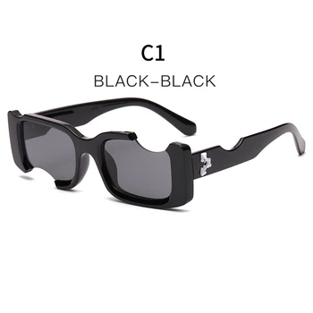 Модные маленькие квадратные солнцезащитные очки для мужчин и женщин, стильные солнцезащитные очки с кошачьим глазом, мужские и женские винтажные солнцезащитные очки для вождения UV400