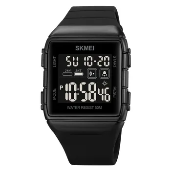 Спортивные часы SKMEI Мужские наручные часы с двойным временем EL Light Display Цифровые часы Водонепроницаемые Часы Электронный механизм Relogio Masculino