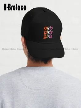 Девушки с лесбийским флагом, Девушки, бейсболка Fletcher, Женские шляпы, Удобные Спортивные шляпы для лучших девушек, Регулируемые Солнцезащитные шляпы на заказ