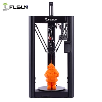 3D-принтер FLSUN SR Delta Высокоскоростной и быстрая сборка Размер печати 260x330 мм Автоматическое выравнивание Функция возобновления печати Двойной экструдер