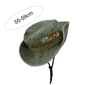 Блокирующая ультрафиолет привлекательная женская ковбойская шляпа Уличная рыбацкая кепка для кемпинга