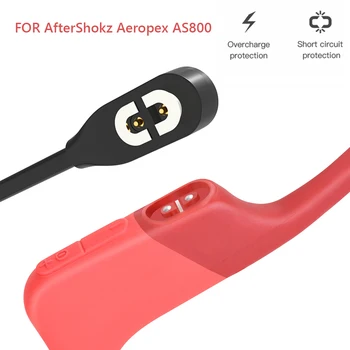 1 м Зарядный Кабель для Наушников с Костной Проводимостью USB Наушники Магнитный Зарядный Кабель Аксессуары для AfterShokz Aeropex AS800