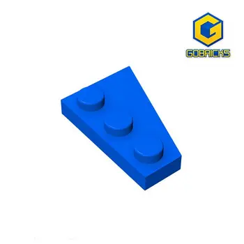 10ШТ Gobricks GDS-546 Клин, Пластина 3 x 2 слева совместима с lego 43723 детскими строительными блоками для сборки своими руками