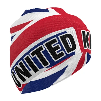 Вязаная шапка Соединенного Королевства, Изготовленный на Заказ Зимний Холодный Пуловер, британский Баннер, флаг Великобритании, Шапочка для согревания, шапочки Великобритании, Северной Ирландии