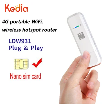 4G WIFI Роутер nano SIM-карта LTE USB Интерфейс LDW931 4G WIFI ключ Smart Home Беспроводная Точка Доступа Qualcomm Чип
