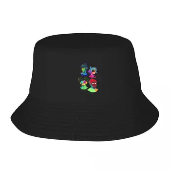 Учитель В свободное от дежурства время Gorillaz Рэпер рок-группы Camisetas Пляжная шляпа-ведро Уникальный дизайн кепок для рыбалки на открытом воздухе Испоти