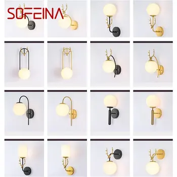 Настенные светильники SOFEINA Современный светодиодный светильник Креативный внутренний светильник Декоративный для домашней спальни